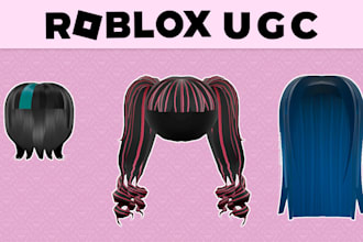 create any roblox ugc accessory or hairstyle you want