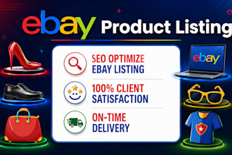 be your ebay lister, cross lister