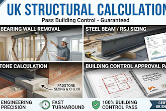 do rsj steel beam calculation for load bearing wall removal uk building control