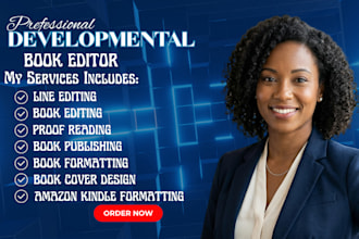 do editing, proofreading, KDP formatting, developmental editing, amazon KDP