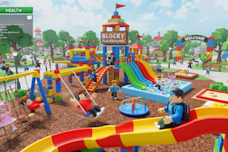 do roblox game development, roblox scripter, ui design, roblox map design