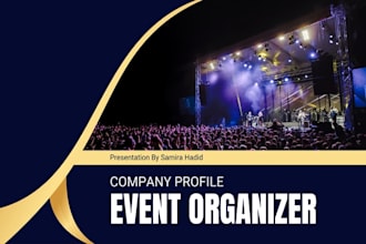 design event management startup pitch deck sponsorship investor proposal deck