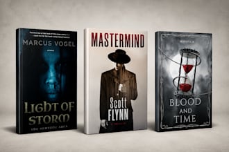 design psychological thriller book cover suspense and dark gothic book cover KDP