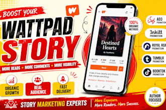 wattpad comment ao3 inkitt royal road tumblr wattpad promotion booktok reads