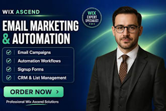 setup wix ascend email marketing wix email campaign wix form automation