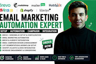 setup brevo sendinblue email marketing automation, brevo hubspot email campaign
