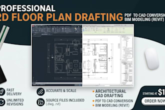 design 2d floor plan in revit autocad cad drafting service