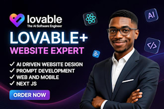build, fix deploy your lovable ai app saas full stack app or mvp app development