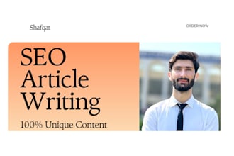 write engaging SEO blog articles and web content
