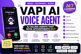 build vapi ai voice agent, ai reception and ai phone caller