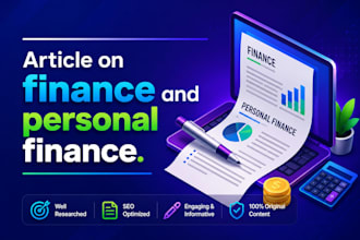 write article on finance