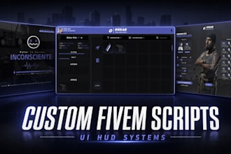 develop custom scripts for fivem redm roblox or minecraft