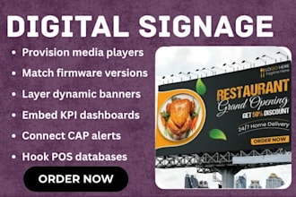 design digital signage brix eyemagnet samsung vxt  lg supersign pisignage juuno