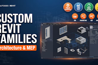create 3d bim architectural model in autodesk revit