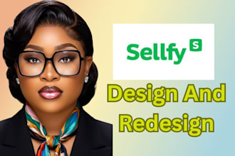 design sellfy website design and redesign