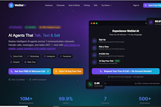 build custom ai voice agent or chatbot for customer service