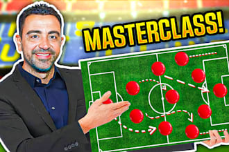 design high CTR football thumbnail for your youtube channel