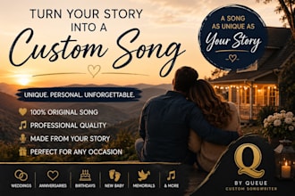 turn your story into a personalized original song