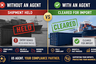 be your fda US agent and fsvp agent for food imports