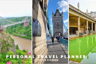 create a custom UK travel itinerary