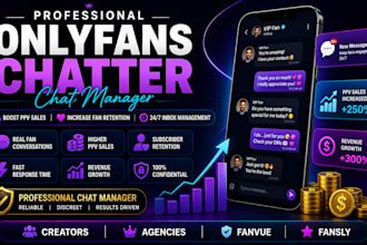 be your professional onlyfans chatter chat manager