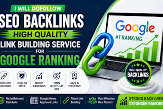 dofollow seo backlinks high quality link building service for google ranking