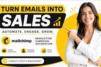 setup mailchimp newsletter campaign email automation