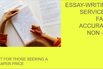 write you an essay
