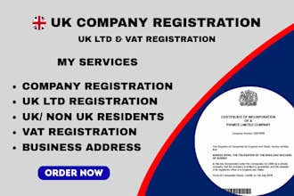 do 24hr UK ltd company registration, company formation vat registration utr eori
