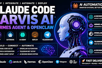 claude code jarvis ai hermes agent openclaw setup telegram bot ai second brain