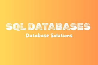 write sql server queries, stored procedures and more