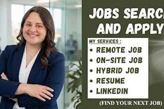 research job openings and provide a customized job list for you