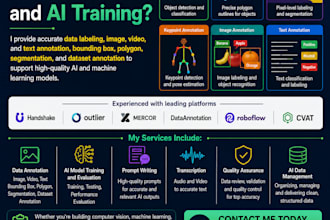 do ai training and data annotation services
