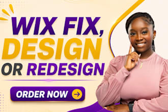 wix wix website redesign wix website wix website bug fix wix expert