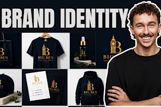 design business logo, brand identity, branding kit, brand book, style guide