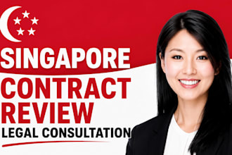 draft and review singapore commercial contracts, ndas, saas agreements