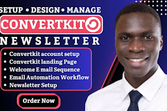 setup convertkit newsletter kit landing page kit newsletter automation