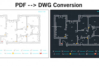 convert your PDF to dwg cleanly and accuratel