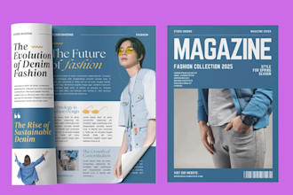 design digital or print ad, newspaper ad or magazine ad, one pager flyer
