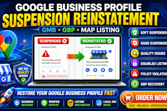 fix suspended google business profile reinstate gmb gbp fast