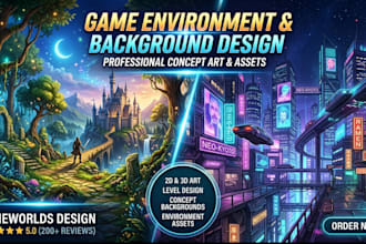 design professional game UI, UX, hud and menu interfaces