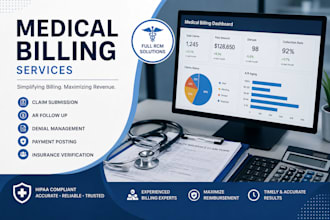 do medical billing, ar follow up, denial management and insurance verification
