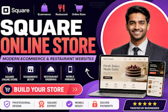 build square online store website ecommerce website square restaurant website