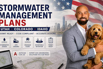 design stormwater management plans for utah, colorado and idaho