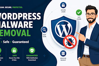 clean wordpress malware, fix hacked site and secure it