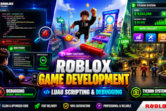 create ai video game debugging tycoon obby luau scripting