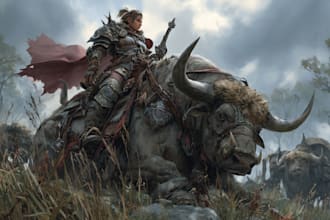 create concept art and illustration