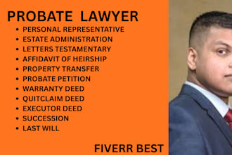 be your florida, ca, ny probate lawyer for quitclaim deed,will and warranty deed