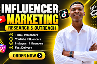 influencer outreach instagram influencer youtube influencer research for brand