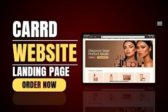 design carrd landing page website redesign carrd portfolio and business website